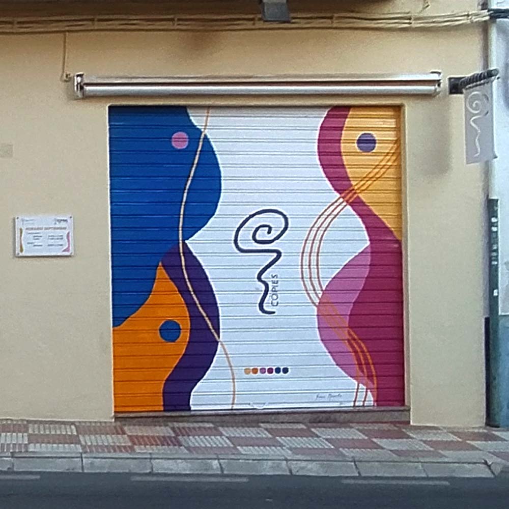 papelería, imprenta, regalos personalizados en castalla espiral copies fachada