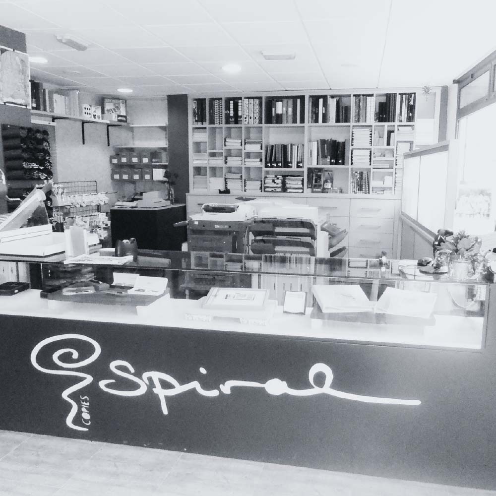 papelería, imprenta, regalos personalizados en castalla espiral copies interior 1